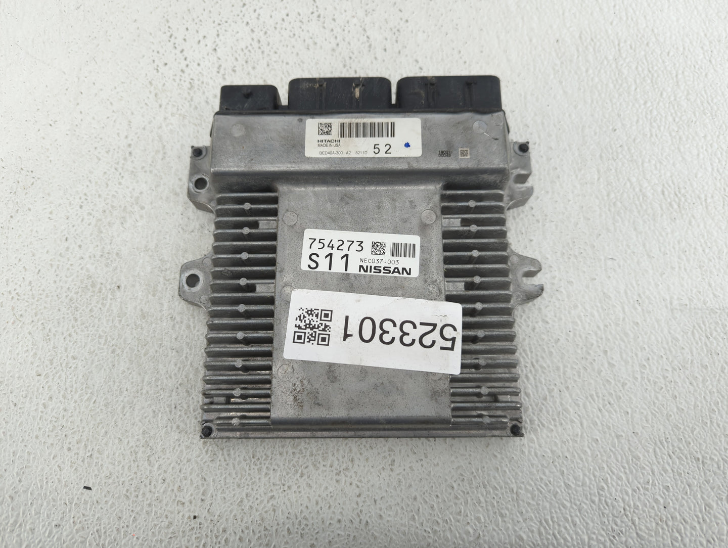 2018-2019 Nissan Pathfinder PCM Engine Control Computer ECU ECM PCU OEM P/N:NEC037-003 BED40A-300 A2 Fits Fits 2018 2019 202