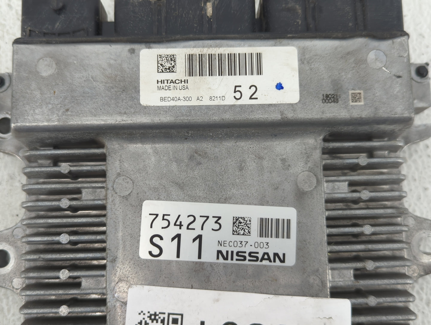 2018-2019 Nissan Pathfinder PCM Engine Control Computer ECU ECM PCU OEM P/N:NEC037-003 BED40A-300 A2 Fits Fits 2018 2019 202