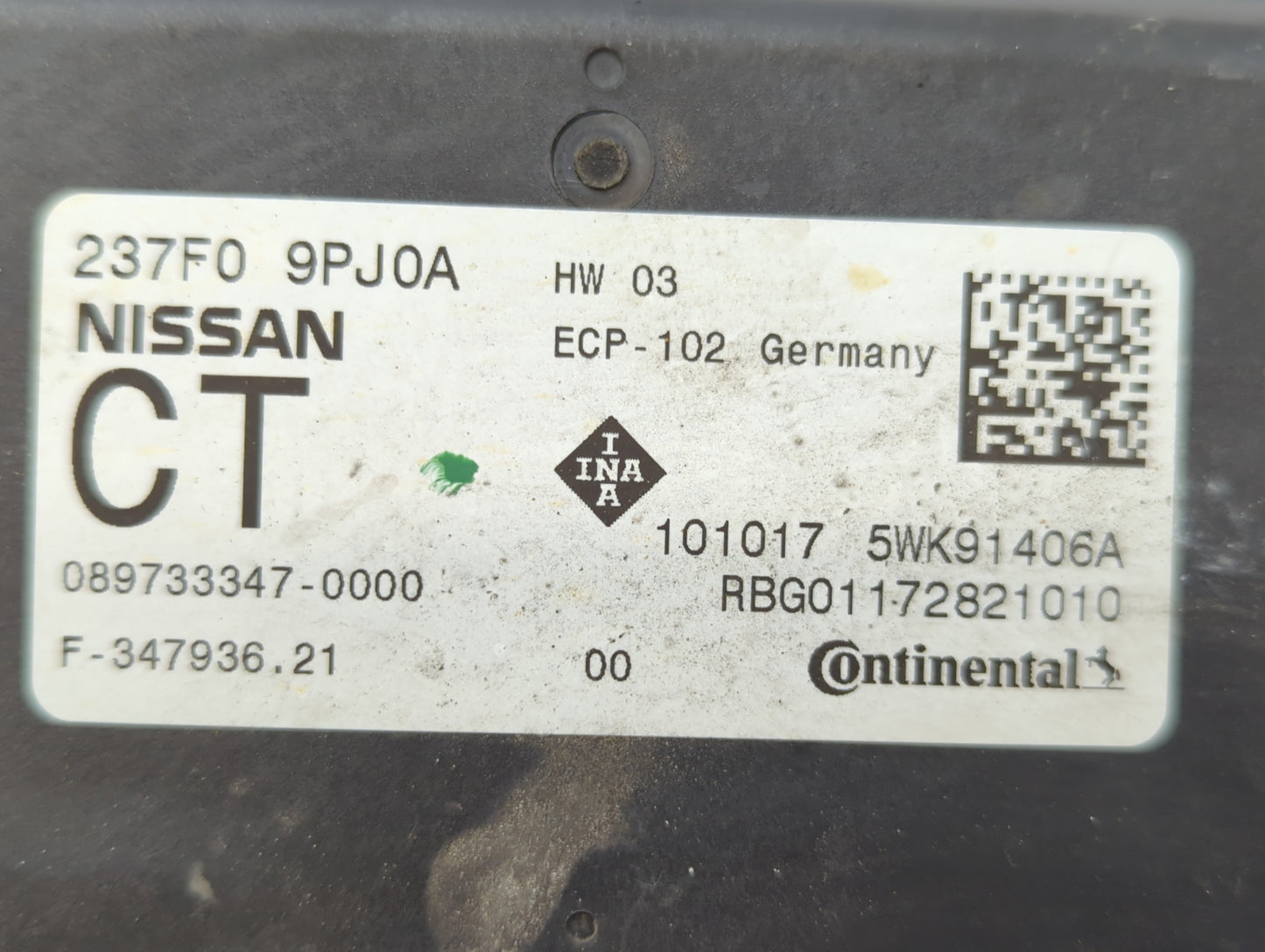 2018 Nissan Pathfinder PCM Engine Control Computer ECU ECM PCU OEM P/N:237F0 9PJ0A 23750 9PJ1A Fits Fits 2019 2020 OEM Used 