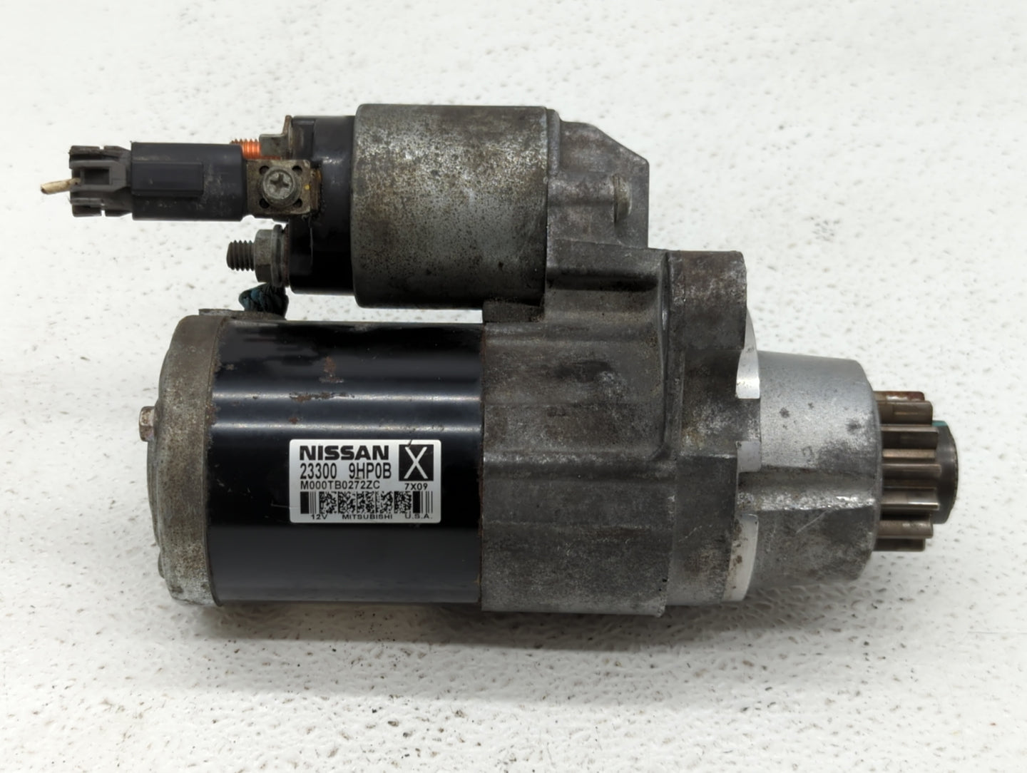 2015-2020 Nissan Pathfinder Car Starter Motor Solenoid OEM P/N:23300 9HP0B Fits Fits 2015 2016 2017 2018 2019 2020 2021 2022