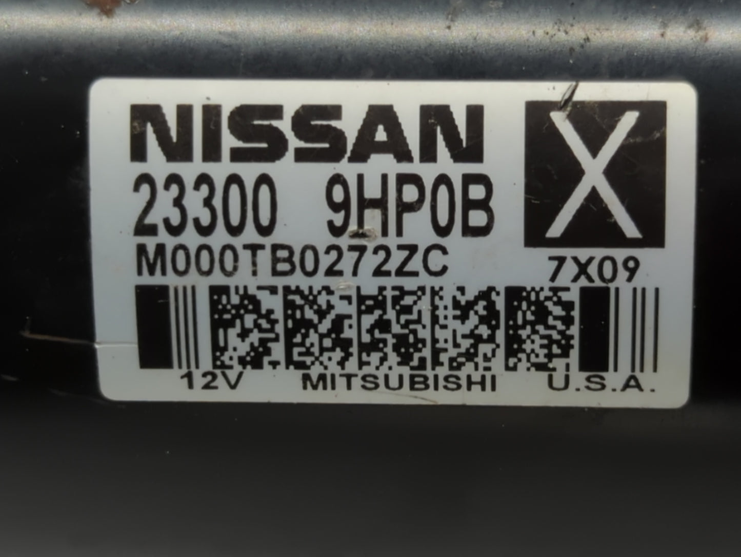 2015-2020 Nissan Pathfinder Car Starter Motor Solenoid OEM P/N:23300 9HP0B Fits Fits 2015 2016 2017 2018 2019 2020 2021 2022