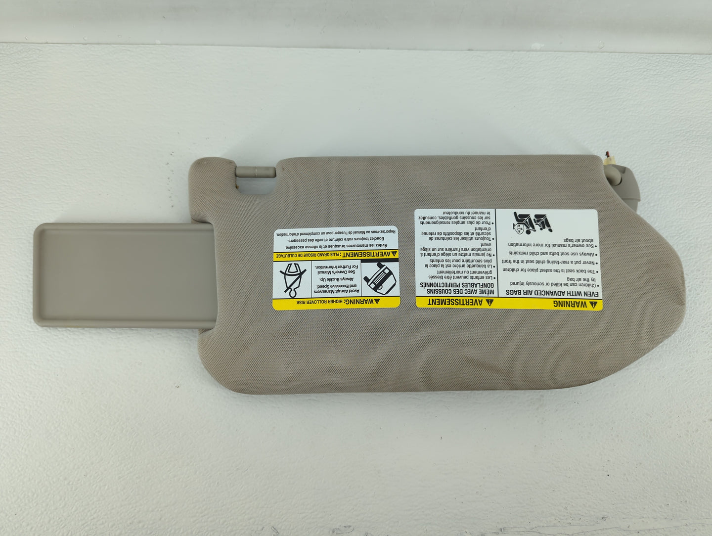 2013-2018 Nissan Pathfinder Sun Visor Shade Replacement Passenger Right Mirror Fits Fits 2013 2014 2015 2016 2017 2018 2019 