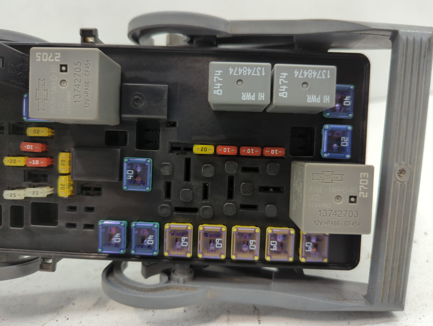2015-2022 Nissan Pathfinder Fusebox Fuse Box Panel Relay Module P/N:68143314AE Fits Fits 2015 2016 2017 2018 2019 2020 2022 