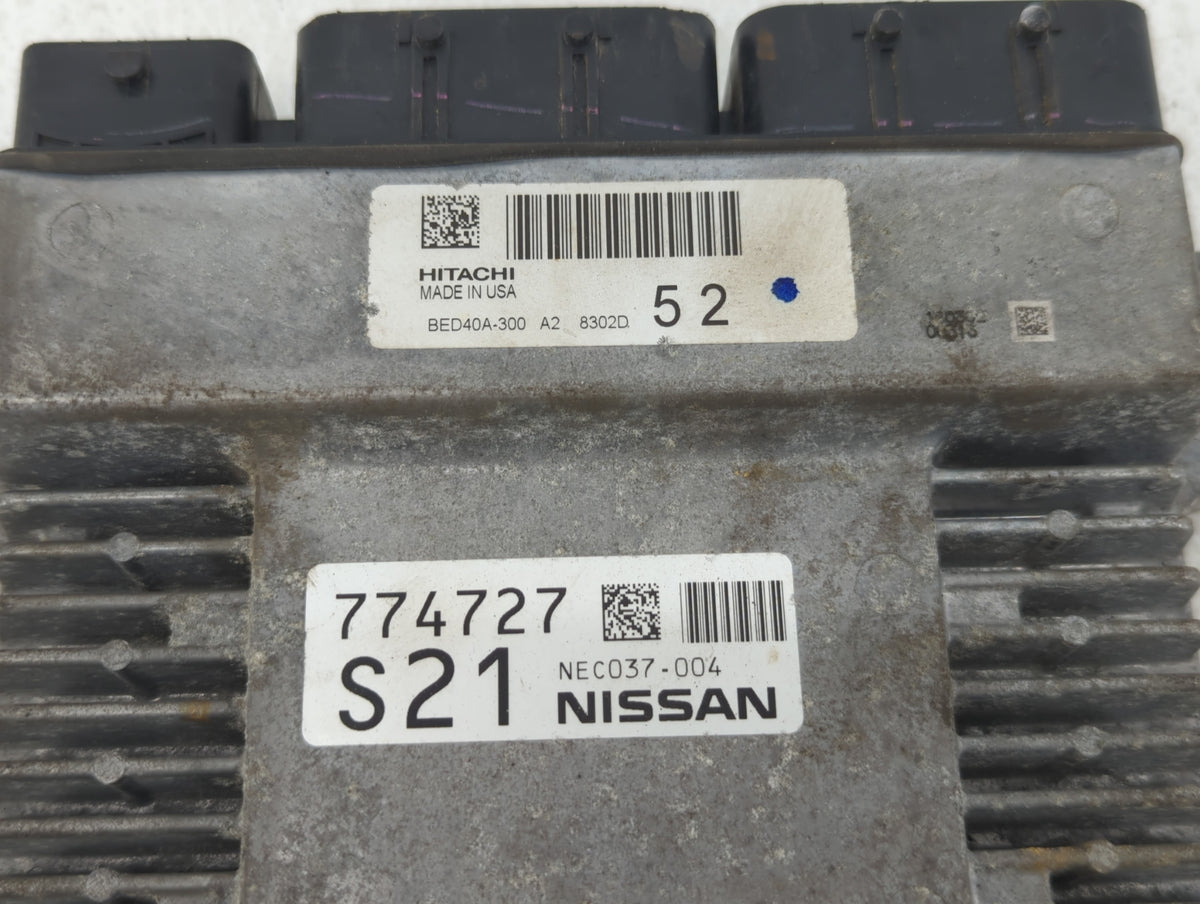 2018-2019 Nissan Pathfinder PCM Engine Control Computer ECU ECM PCU OEM P/N:BED40A-300 A1 Fits 2018 2019 2020 OEM Used Auto 