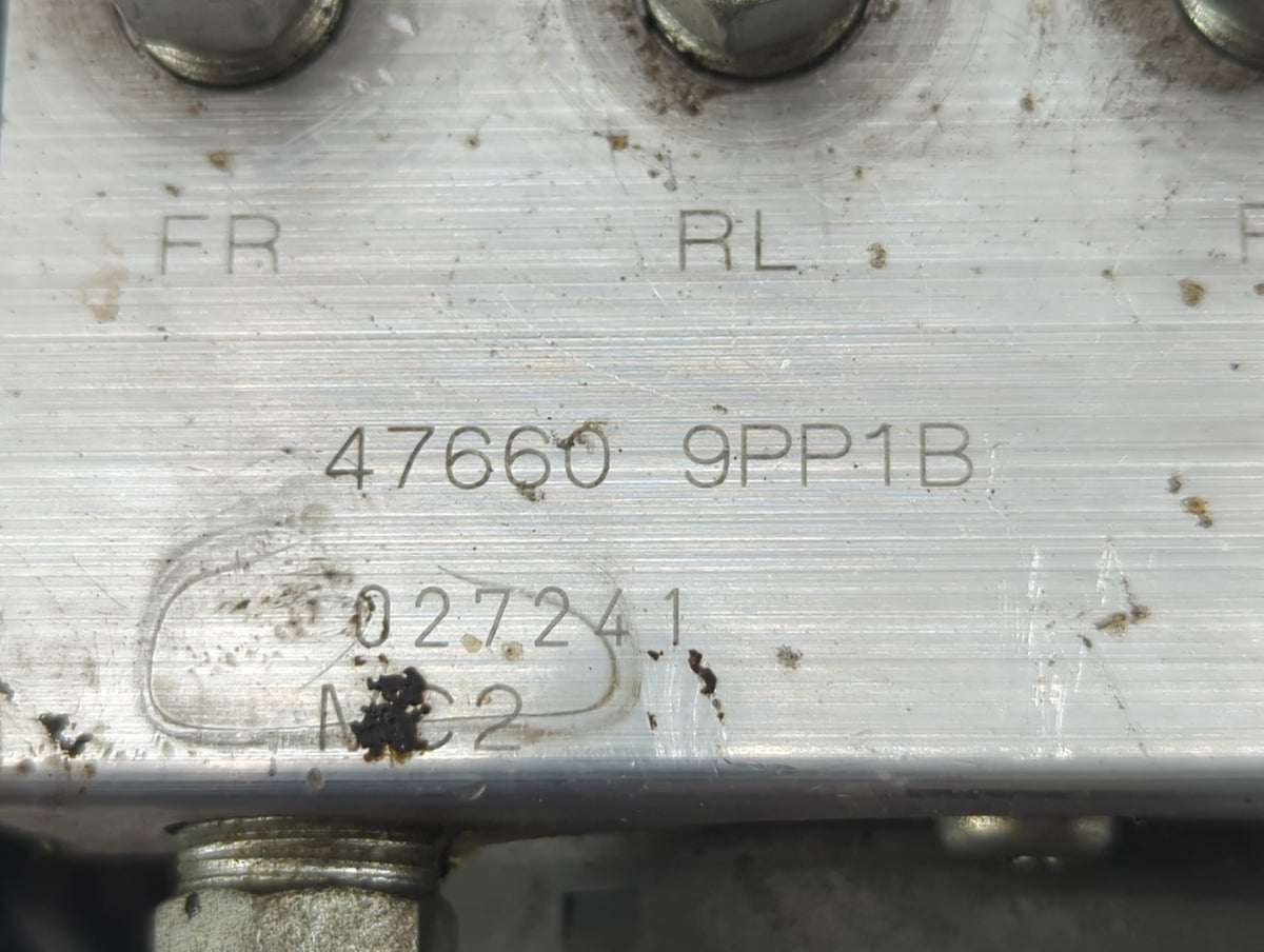 2018-2020 Nissan Pathfinder Anti-Lock Brake ABS Pump Module Actuator OEM P/N:47660 9PP1B Fits Fits 2018 2019 2020 OEM Used A