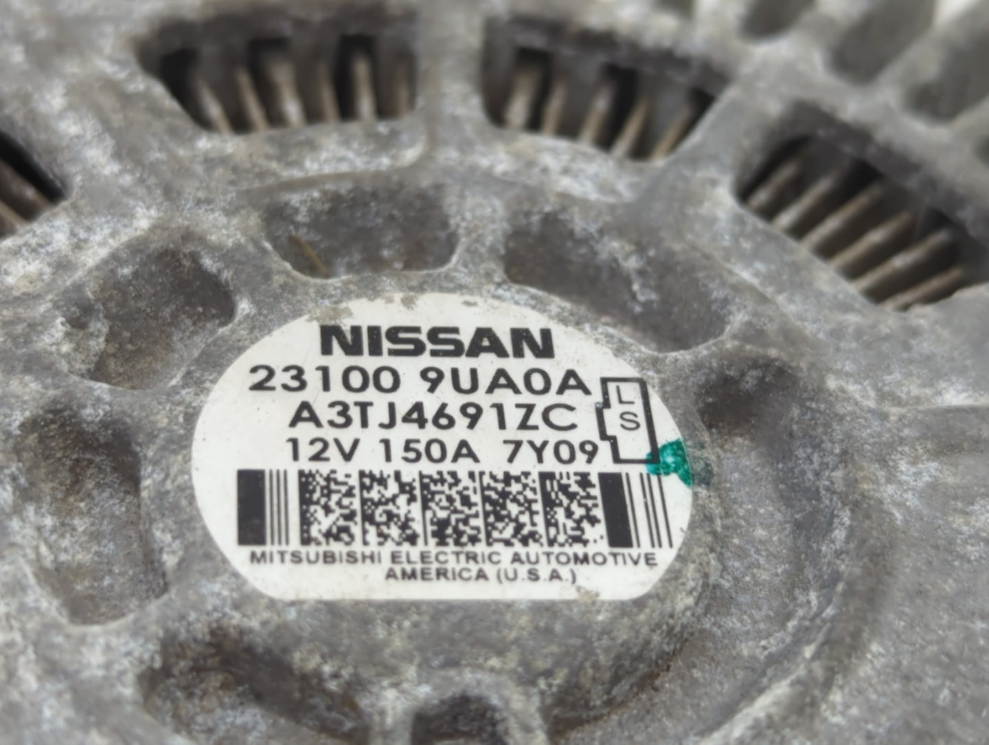 2017-2020 Nissan Pathfinder Alternator Replacement Generator Charging Assembly Engine OEM P/N:A3TJ4691ZC 23100 9UA0A Fits OE