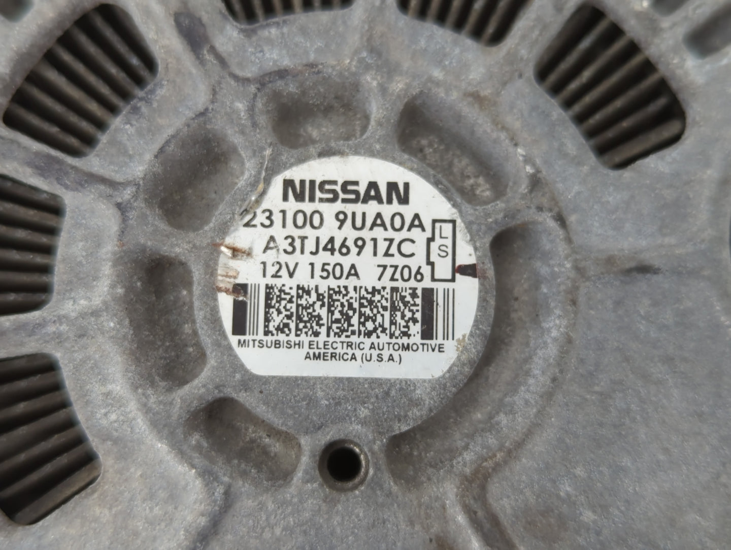 2017-2020 Nissan Pathfinder Alternator Replacement Generator Charging Assembly Engine OEM P/N:A3TJ4691ZC 23100 9UA0A Fits OE