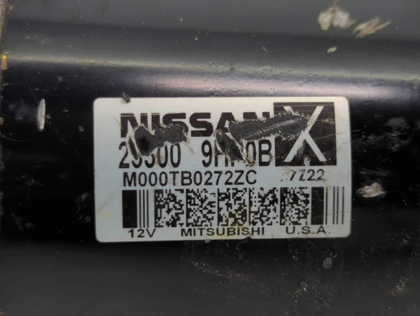 2015-2020 Nissan Pathfinder Car Starter Motor Solenoid OEM P/N:M000TB0272ZC Fits Fits 2015 2016 2017 2018 2019 2020 2021 202
