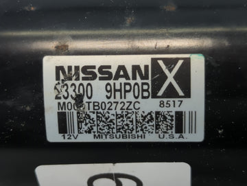 2015-2020 Nissan Pathfinder Car Starter Motor Solenoid OEM P/N:23300 9HP0B Fits Fits 2015 2016 2017 2018 2019 2020 2021 2022 OEM Used Auto Parts