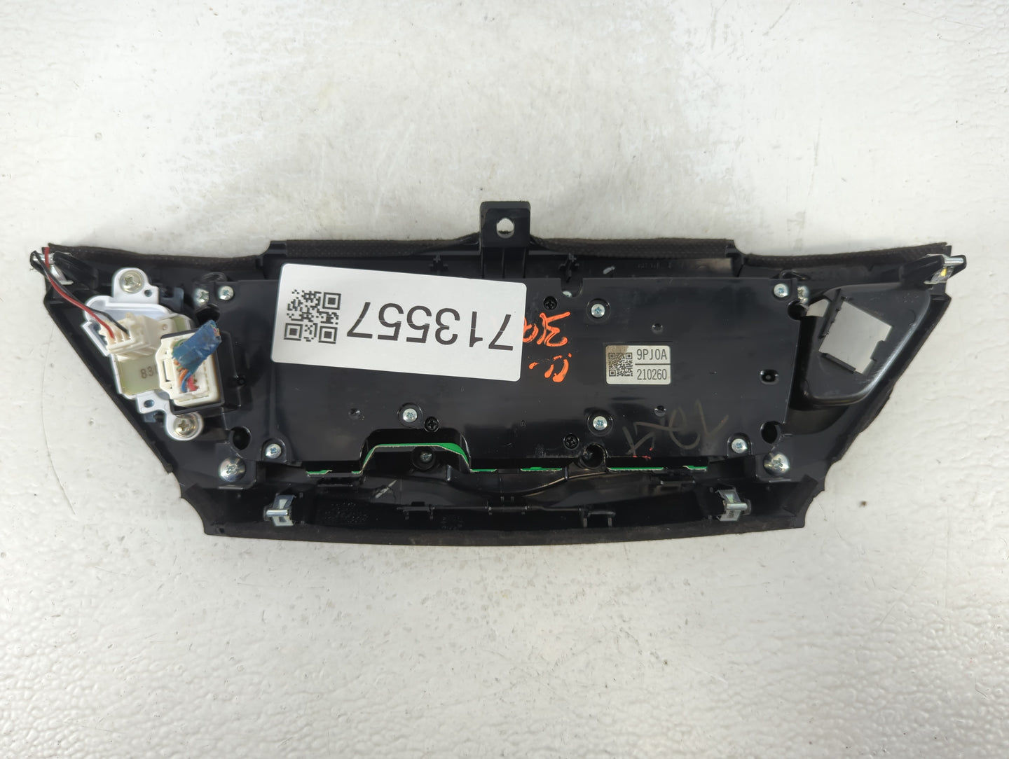 2013-2020 Nissan Pathfinder Climate Control Module Temperature AC/Heater Replacement P/N:9PJ0A210260 Fits OEM Used Auto Part