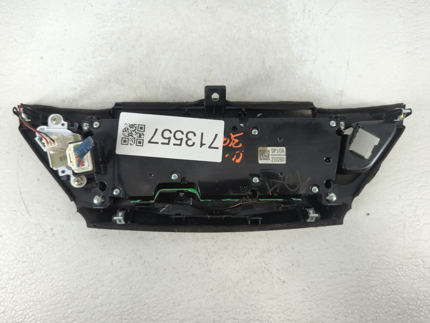 2013-2020 Nissan Pathfinder Climate Control Module Temperature AC/Heater Replacement P/N:9PJ0A210260 Fits OEM Used Auto Part
