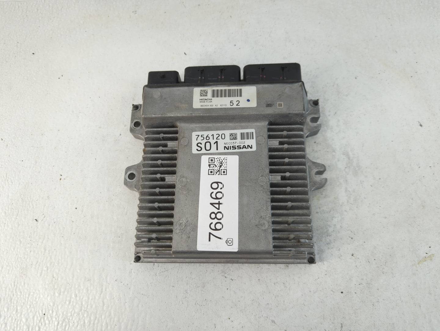 2018-2019 Nissan Pathfinder PCM Engine Control Computer ECU ECM PCU OEM P/N:BED40A-300 A2 8211D NEC037-002 Fits OEM Used Aut