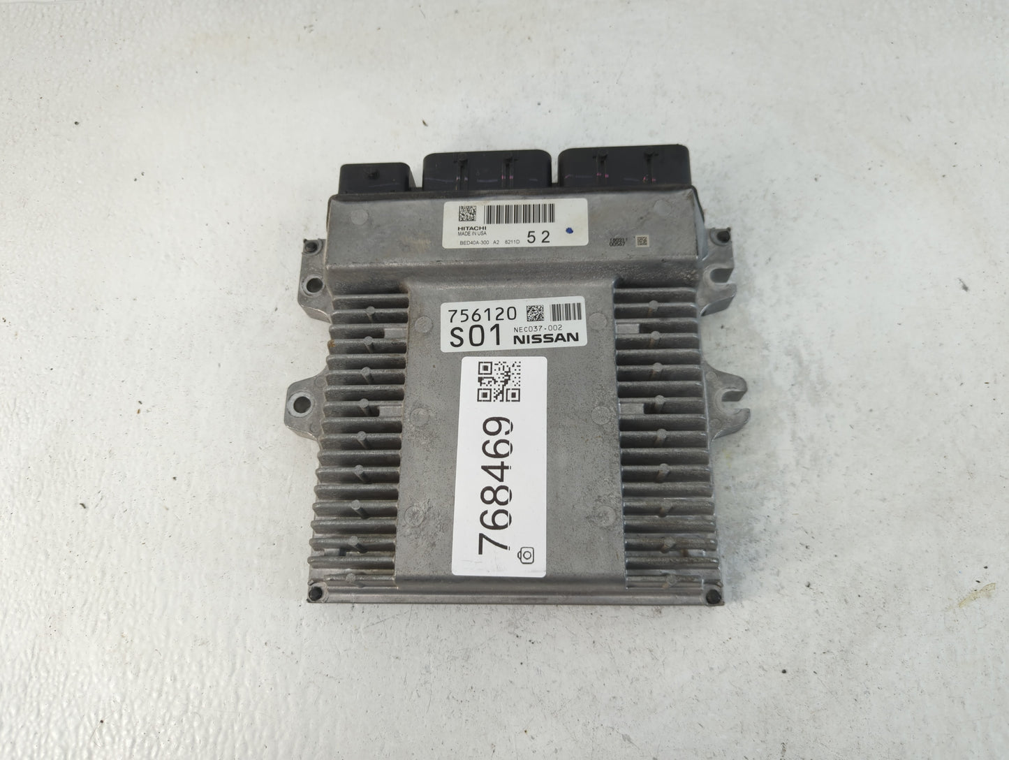 2018-2019 Nissan Pathfinder PCM Engine Control Computer ECU ECM PCU OEM P/N:BED40A-300 A2 8211D NEC037-002 Fits OEM Used Aut