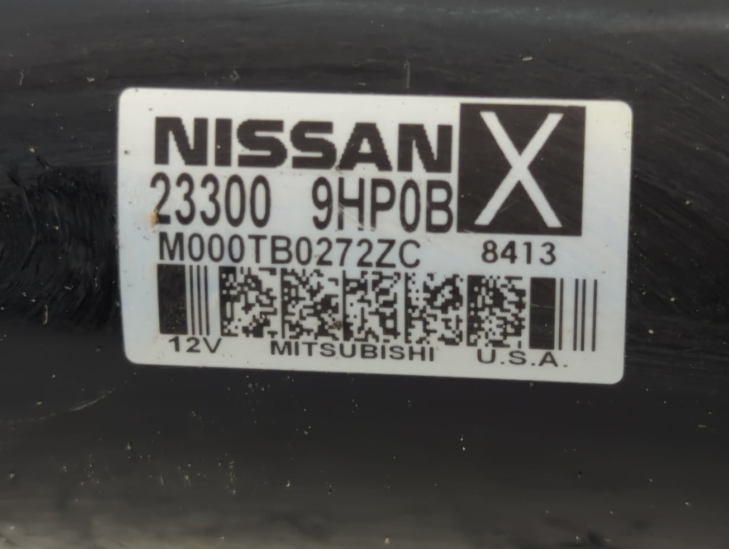 2015-2020 Nissan Pathfinder Car Starter Motor Solenoid OEM P/N:23300 9HP0B Fits Fits 2015 2016 2017 2018 2019 2020 2021 2022