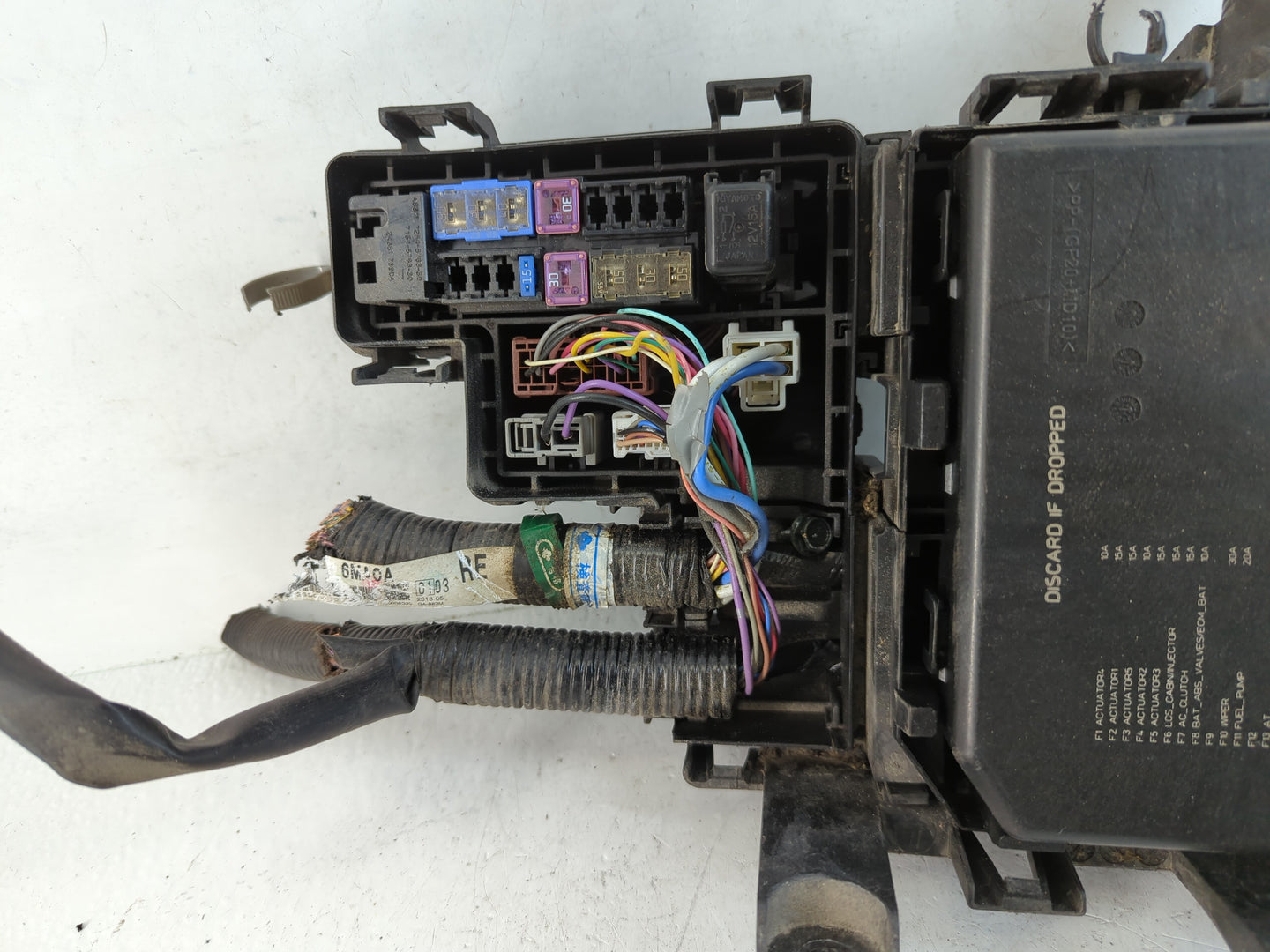 2017-2021 Nissan Qashqai Fusebox Fuse Box Panel Relay Module P/N:284B7 5NA0B Fits Fits 2017 2018 2019 2020 2021 2022 OEM Use