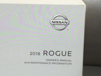 2018 Nissan Rogue Owners Manual Book Guide P/N:OM18EA 0T32U1 OEM Used Auto Parts - Oemusedautoparts1.com