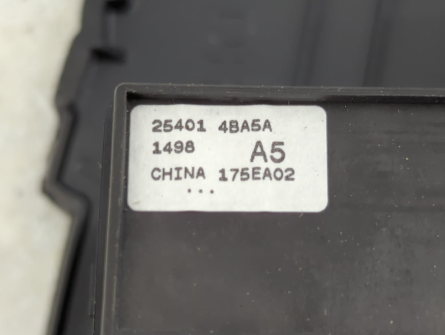 2014-2020 Nissan Rogue Master Power Window Switch Replacement Driver Side Left P/N:25401 4BA5A Fits OEM Used Auto Parts - Oe