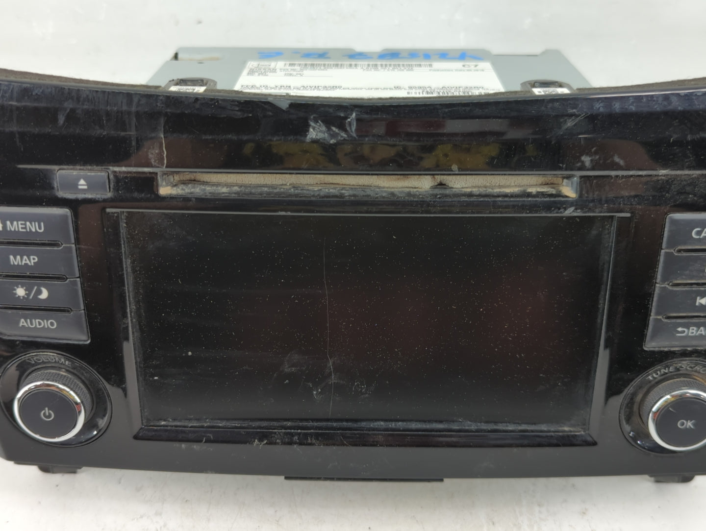 2018-2022 Nissan Rogue Radio AM FM Cd Player Receiver Replacement P/N:259158FM0A Fits Fits 2018 2019 2020 2021 2022 OEM Used