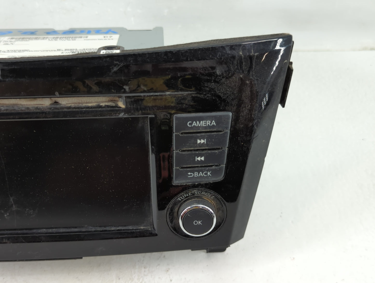 2018-2022 Nissan Rogue Radio AM FM Cd Player Receiver Replacement P/N:259158FM0A Fits Fits 2018 2019 2020 2021 2022 OEM Used