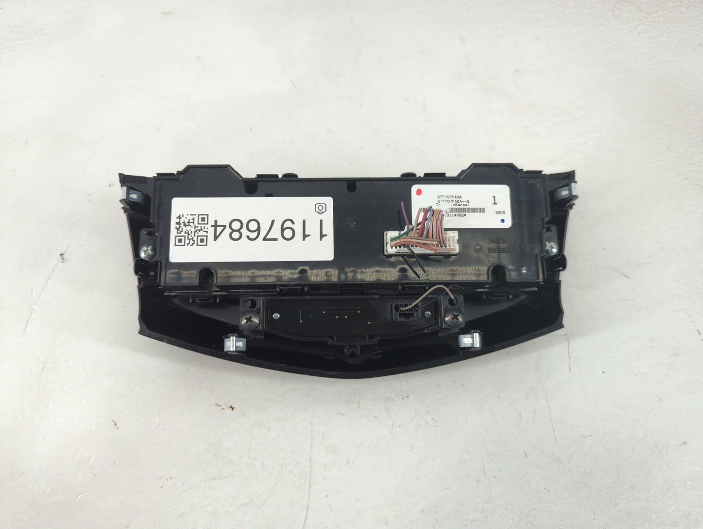 2017-2022 Nissan Rogue Climate Control Module Temperature AC/Heater Replacement P/N:275007FA0A Fits OEM Used Auto Parts - Oe