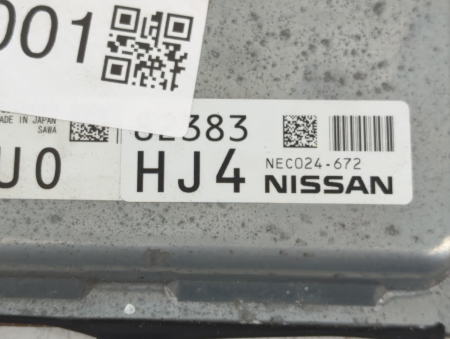 2018-2020 Nissan Rogue PCM Engine Control Computer ECU ECM PCU OEM P/N:NEC024-672 Fits Fits 2018 2019 2020 OEM Used Auto Par