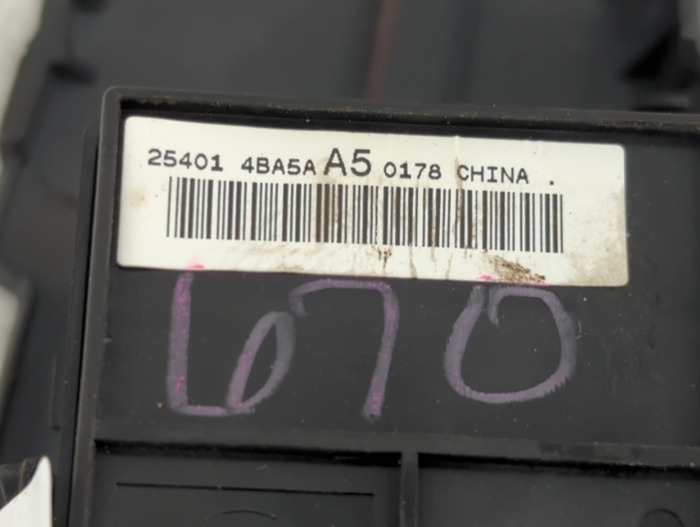 2014-2020 Nissan Rogue Master Power Window Switch Replacement Driver Side Left P/N:25401 4BA5A Fits OEM Used Auto Parts - Oe