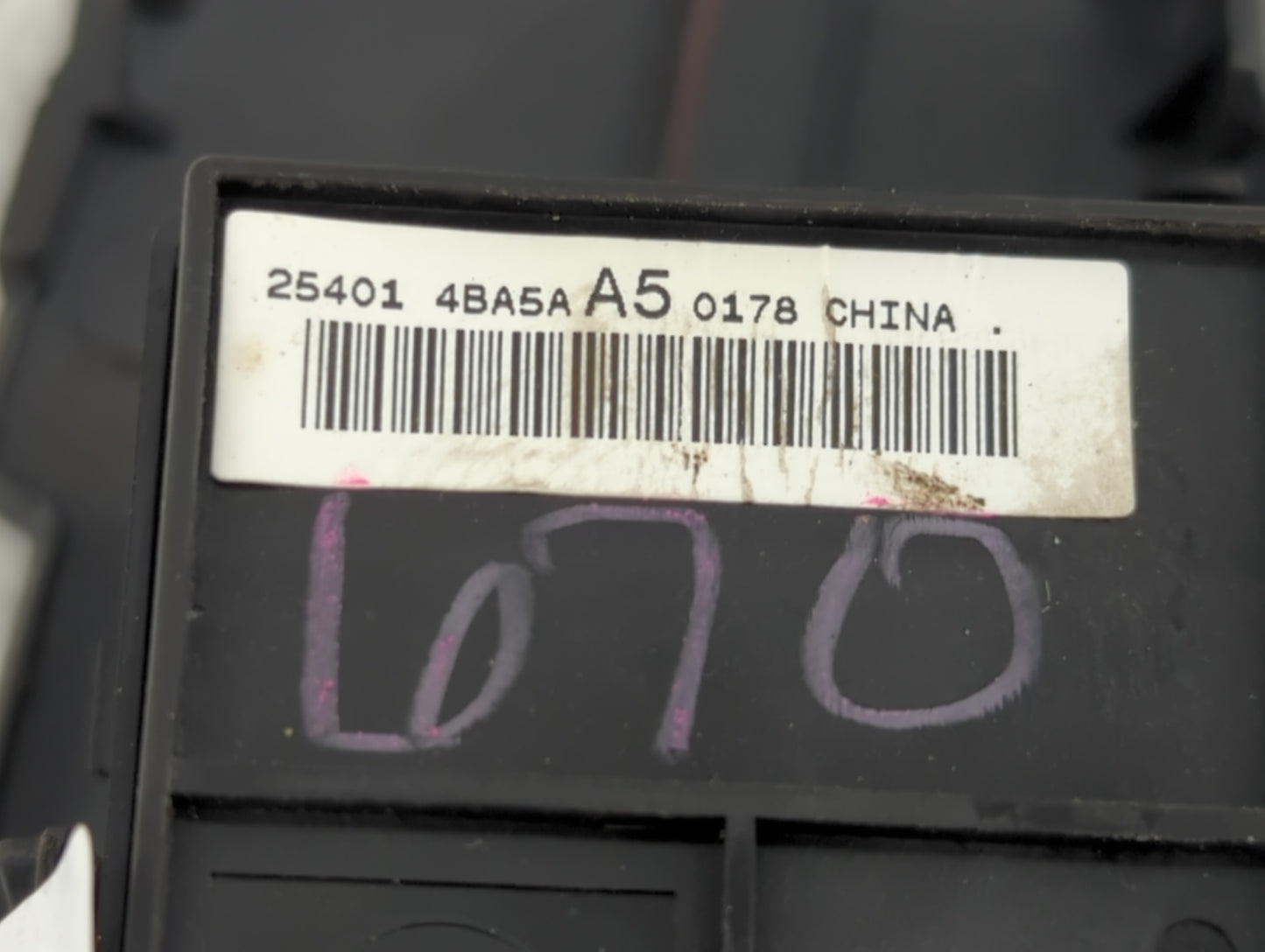 2014-2020 Nissan Rogue Master Power Window Switch Replacement Driver Side Left P/N:25401 4BA5A Fits OEM Used Auto Parts - Oe