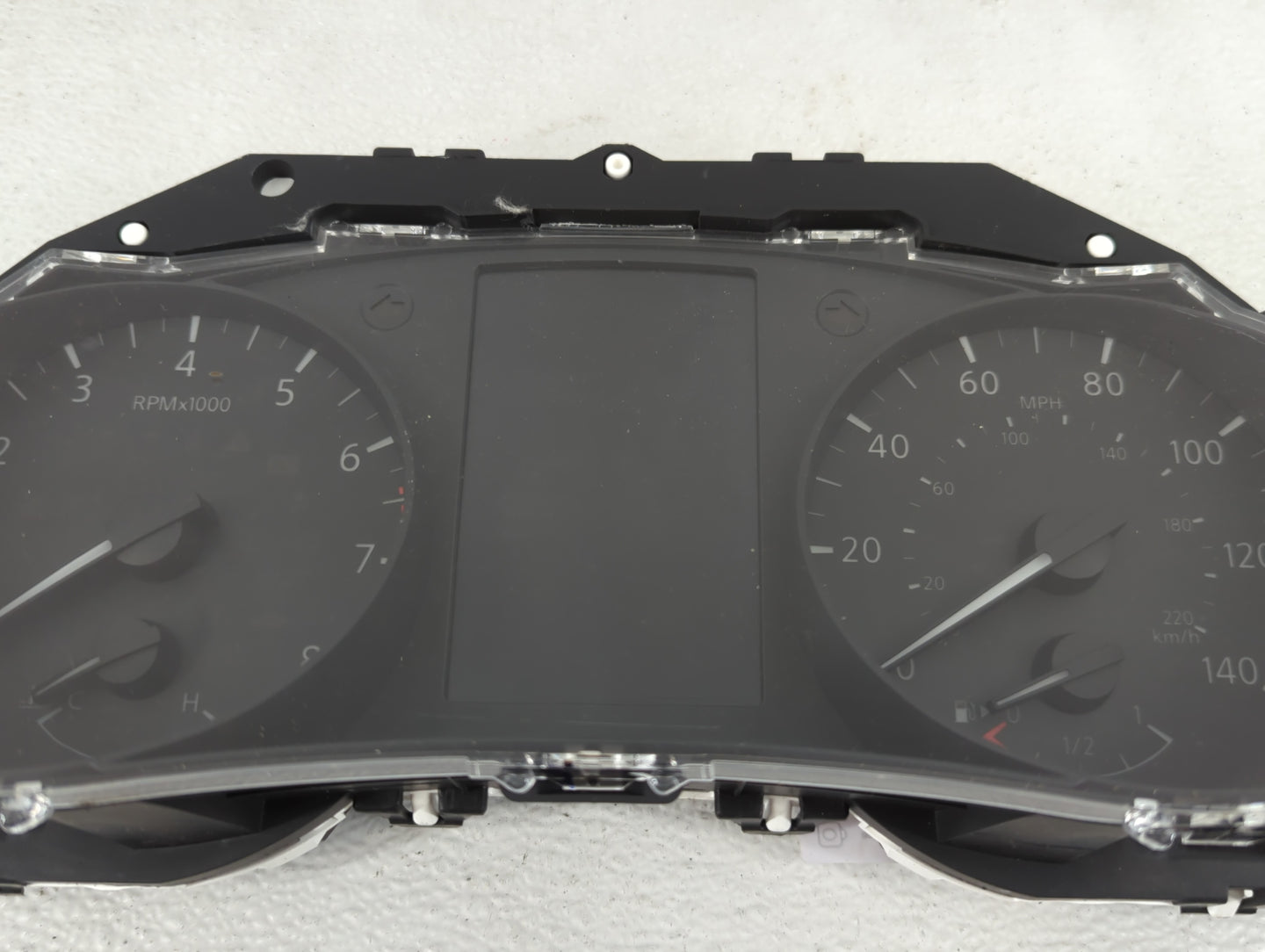 2018 Nissan Rogue Instrument Cluster Speedometer Gauges P/N:248107FH0A Fits OEM Used Auto Parts - Oemusedautoparts1.com