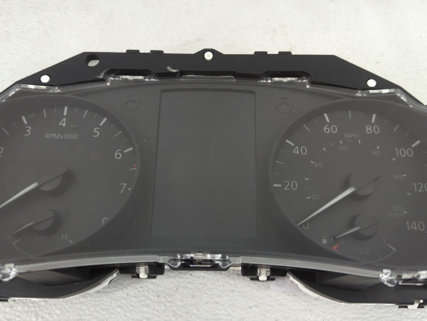 2018 Nissan Rogue Instrument Cluster Speedometer Gauges P/N:248107FH0A Fits OEM Used Auto Parts - Oemusedautoparts1.com