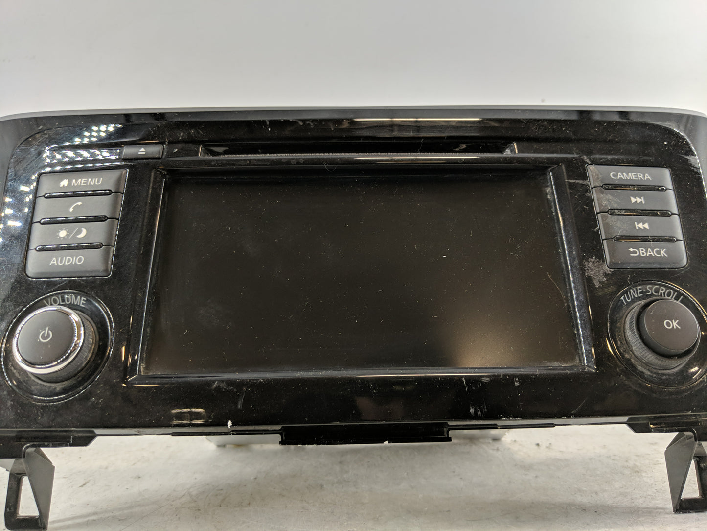 2018-2020 Nissan Rogue Radio AM FM Cd Player Receiver Replacement P/N:2591A7FH0B Fits Fits 2018 2019 2020 OEM Used Auto Part
