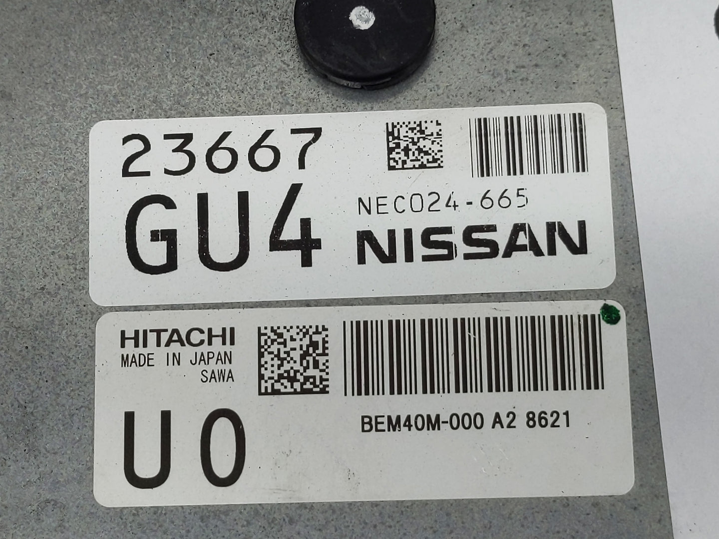2018-2020 Nissan Rogue PCM Engine Control Computer ECU ECM PCU OEM P/N:NEC024-665 Fits Fits 2018 2019 2020 OEM Used Auto Par