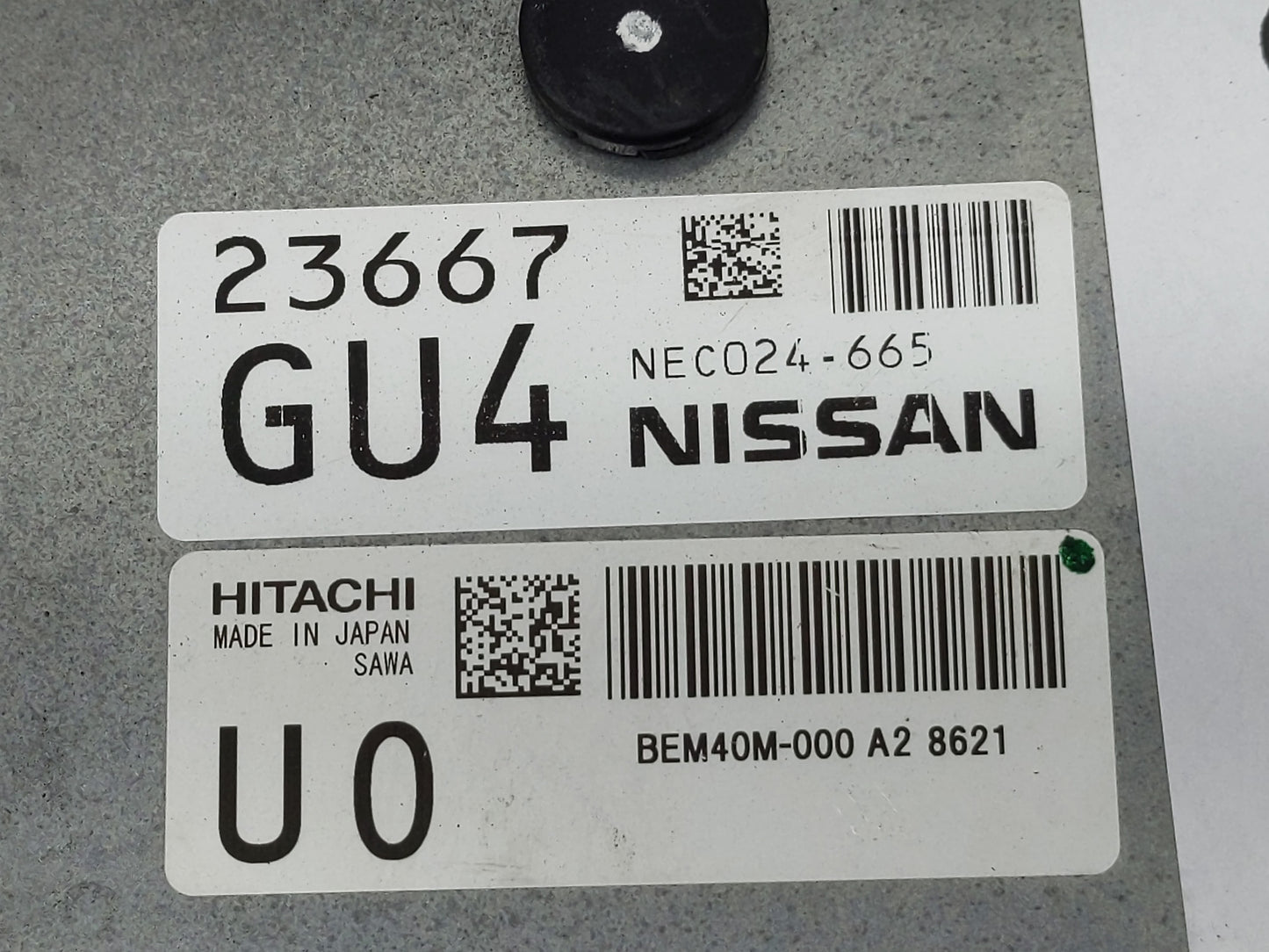 2018-2020 Nissan Rogue PCM Engine Control Computer ECU ECM PCU OEM P/N:NEC024-665 Fits Fits 2018 2019 2020 OEM Used Auto Par