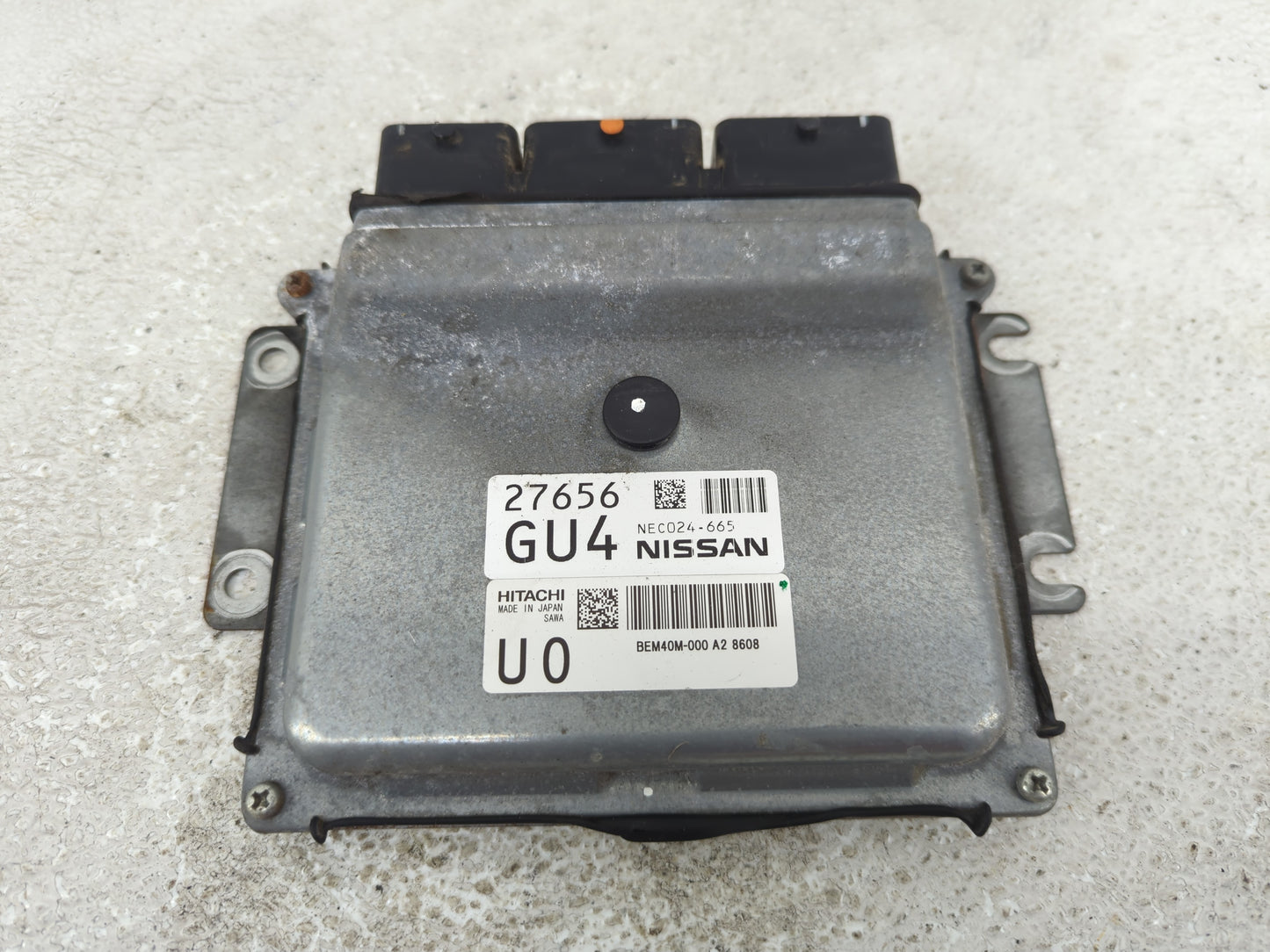 2018-2020 Nissan Rogue PCM Engine Control Computer ECU ECM PCU OEM P/N:NEC024-665 Fits Fits 2018 2019 2020 OEM Used Auto Par