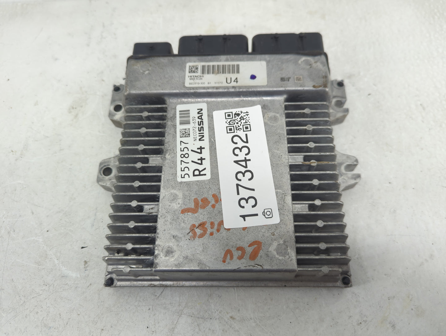 2018-2019 Nissan Rogue PCM Engine Control Computer ECU ECM PCU OEM P/N:NEC072-639 Fits Fits 2018 2019 OEM Used Auto Parts - 