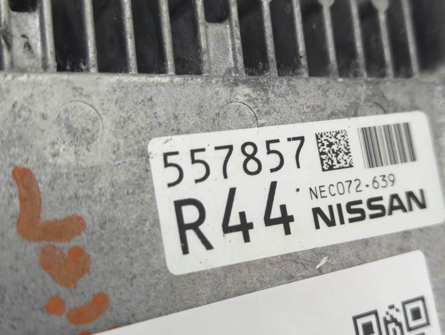 2018-2019 Nissan Rogue PCM Engine Control Computer ECU ECM PCU OEM P/N:NEC072-639 Fits Fits 2018 2019 OEM Used Auto Parts - 