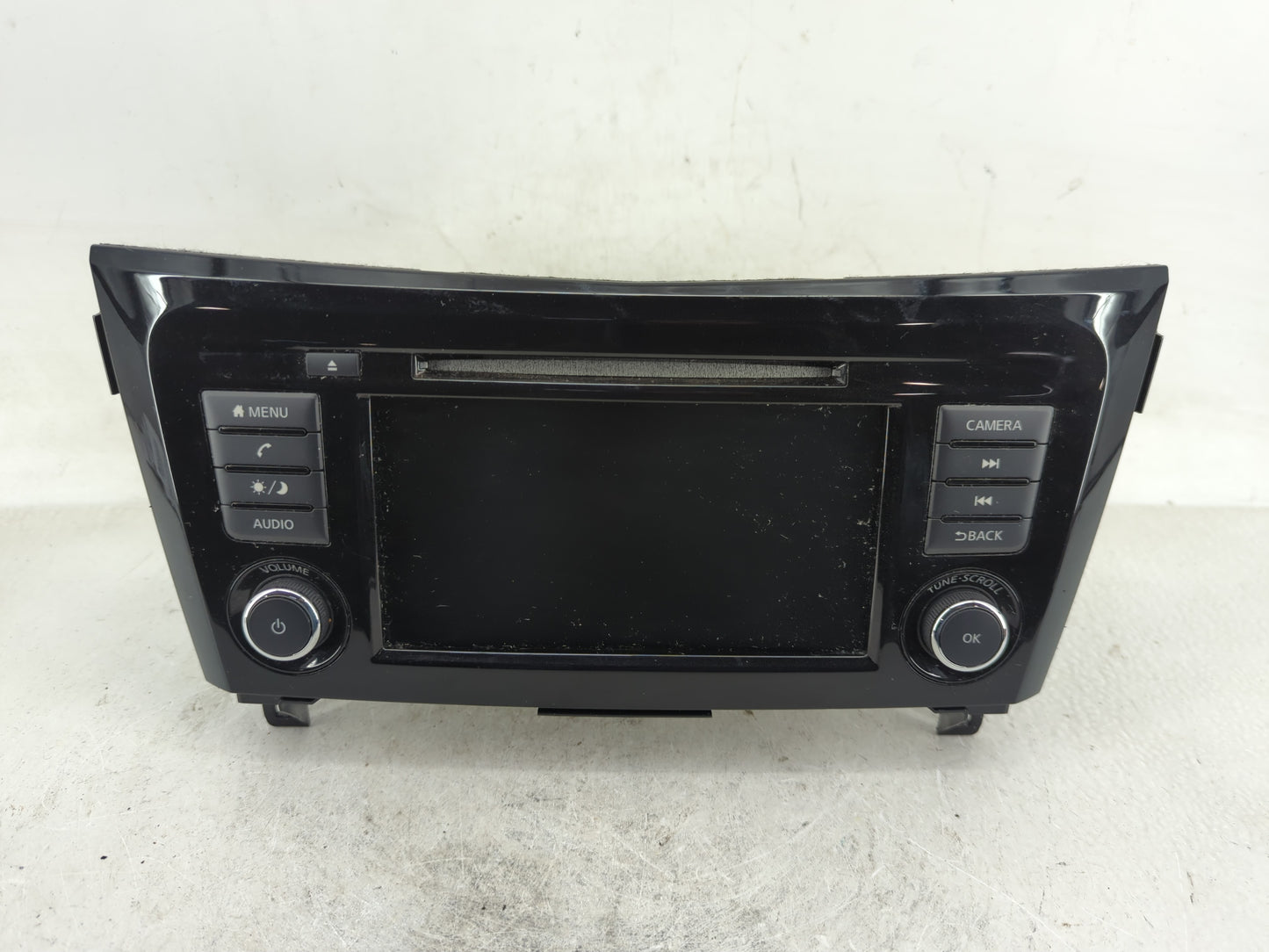 2018-2020 Nissan Rogue Radio AM FM Cd Player Receiver Replacement P/N:2591A7FH0B Fits Fits 2018 2019 2020 OEM Used Auto Part