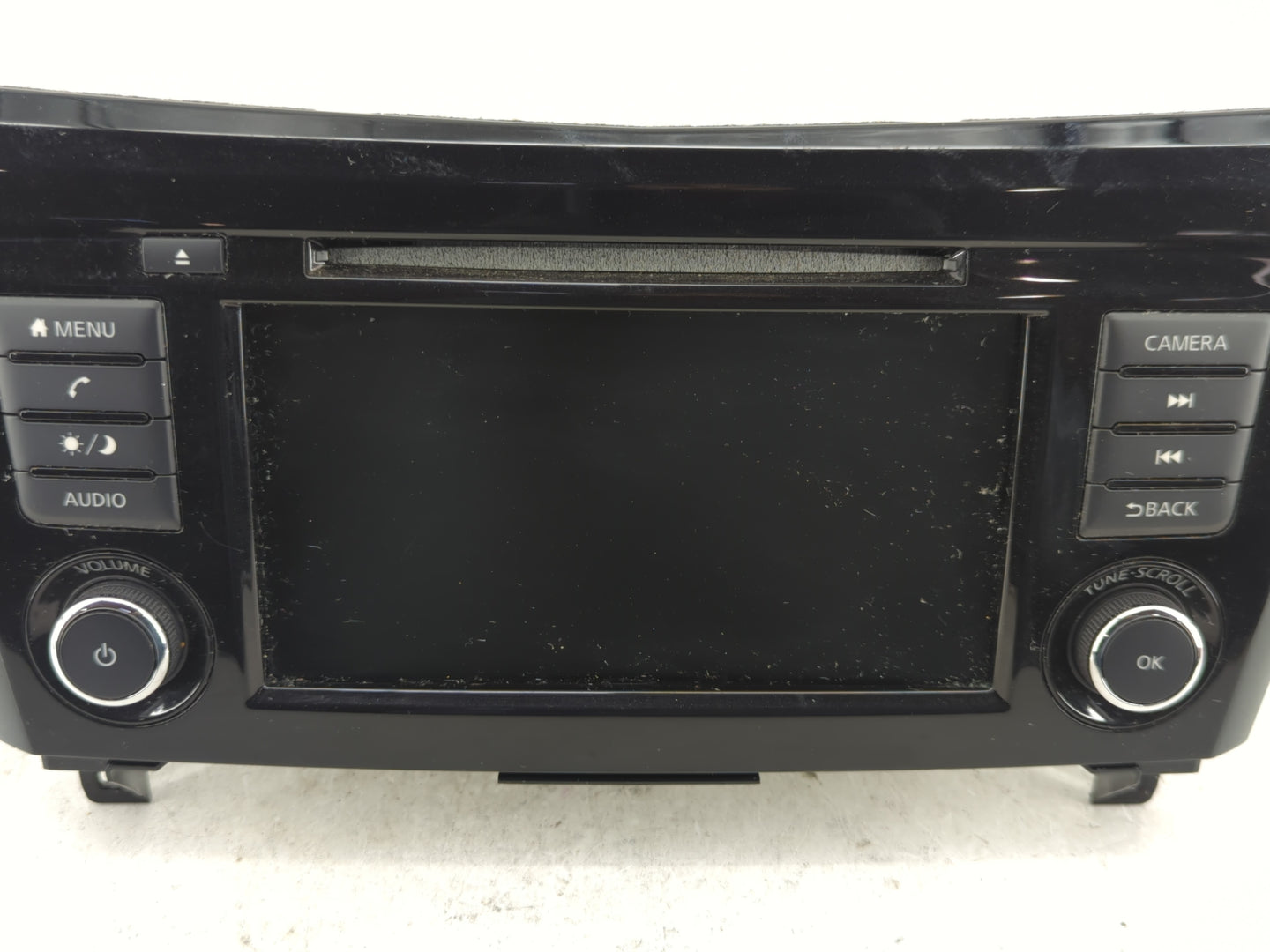 2018-2020 Nissan Rogue Radio AM FM Cd Player Receiver Replacement P/N:2591A7FH0B Fits Fits 2018 2019 2020 OEM Used Auto Part