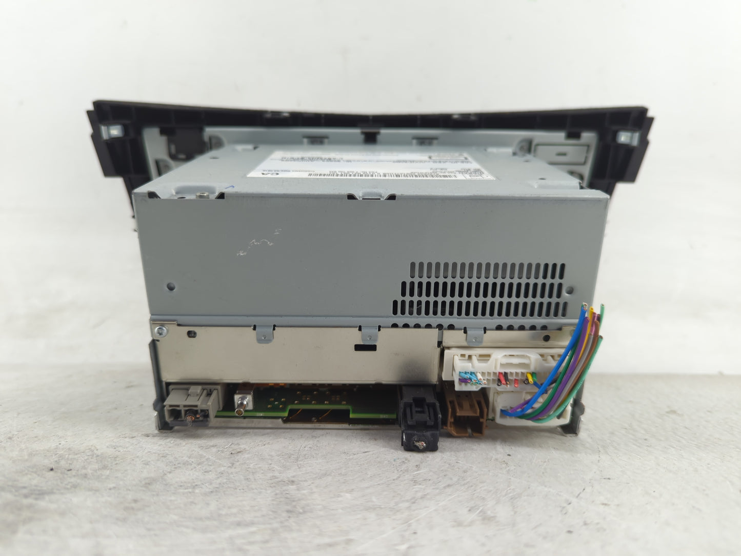 2018-2020 Nissan Rogue Radio AM FM Cd Player Receiver Replacement P/N:2591A7FH0B Fits Fits 2018 2019 2020 OEM Used Auto Part