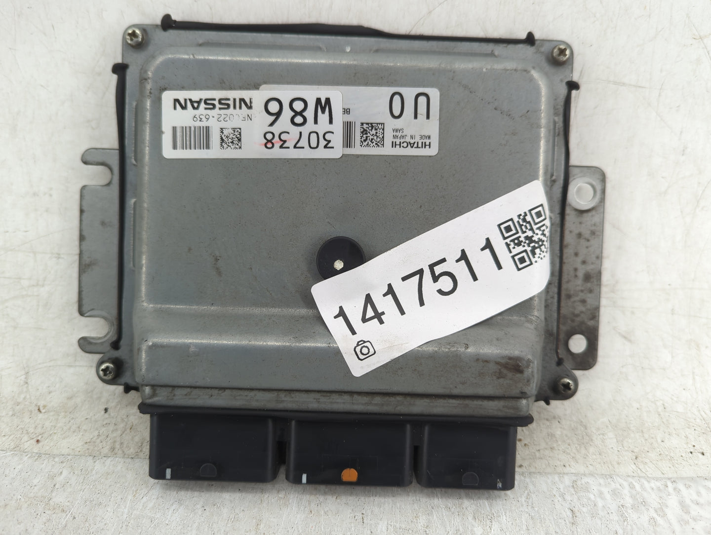 2018-2020 Nissan Rogue PCM Engine Control Computer ECU ECM PCU OEM P/N:NEC022-639 Fits Fits 2018 2019 2020 OEM Used Auto Par