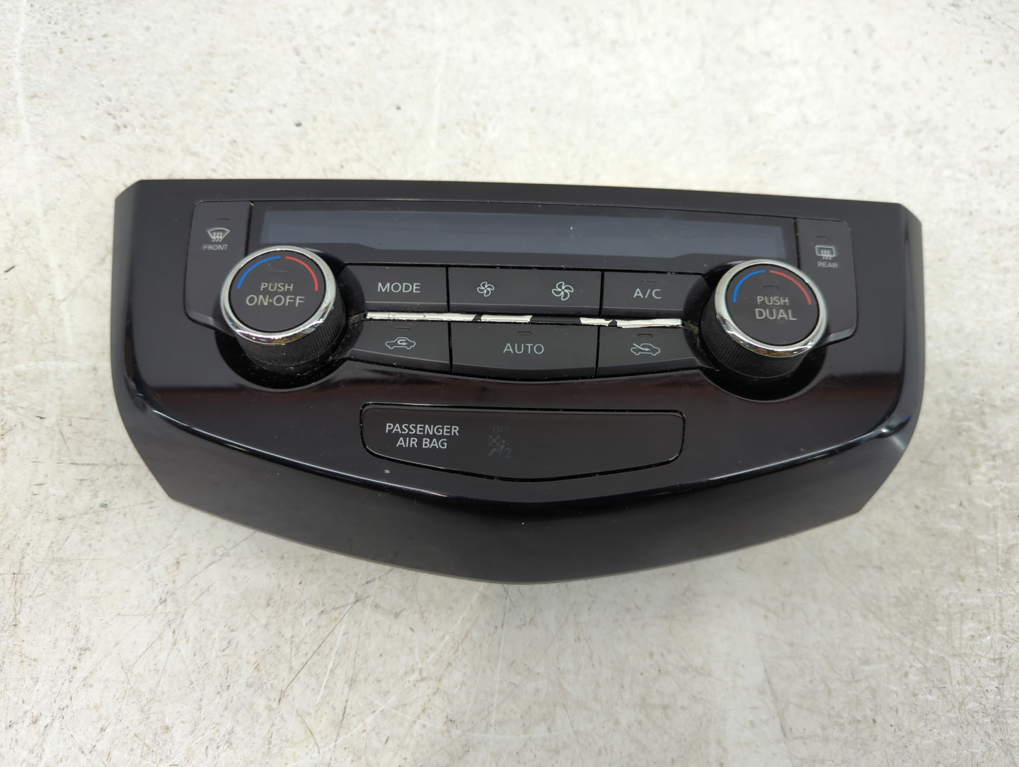 2017-2020 Nissan Rogue Climate Control Module Temperature AC/Heater Replacement P/N:27500 6MA0A Fits Fits 2017 2018 2019 202
