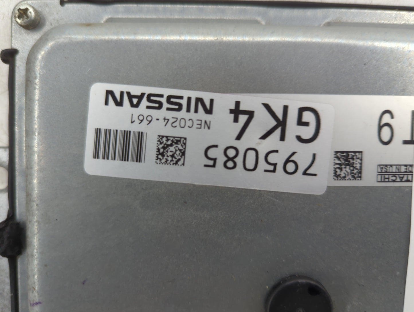 2018-2020 Nissan Rogue PCM Engine Control Computer ECU ECM PCU OEM P/N:NEC024-661 795085 Fits Fits 2018 2019 2020 OEM Used A