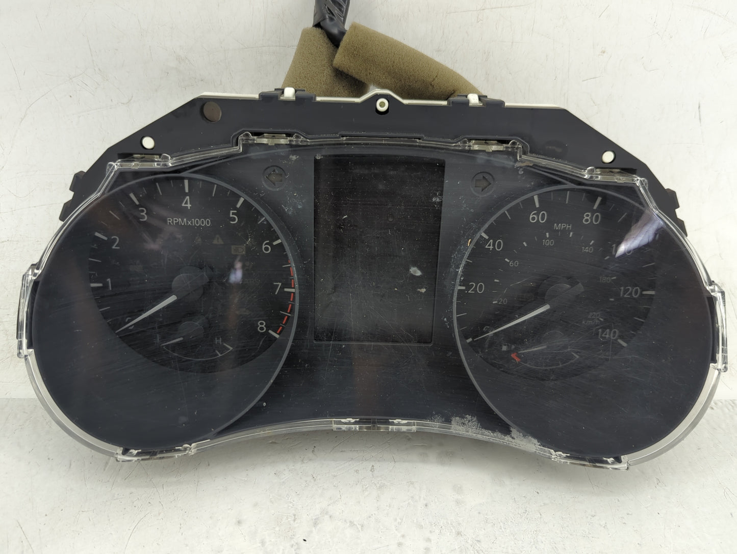 2018 Nissan Rogue Instrument Cluster Speedometer Gauges P/N:5HR0A/F5NV Fits OEM Used Auto Parts - Oemusedautoparts1.com