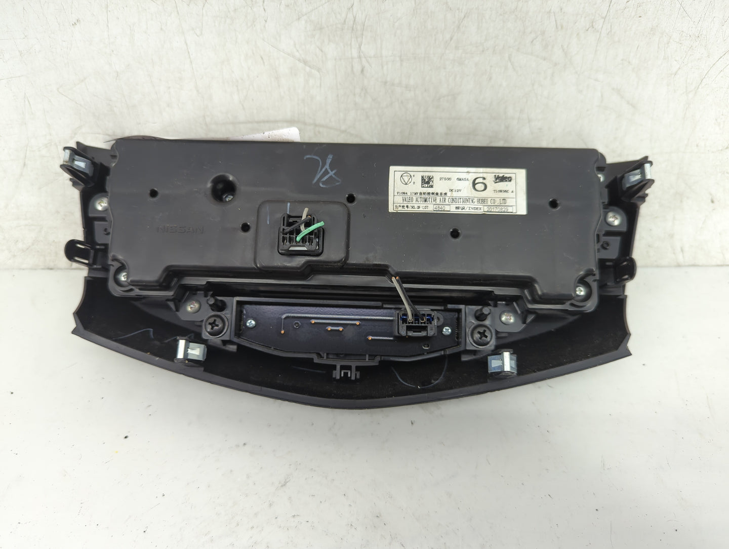 2017-2020 Nissan Rogue Climate Control Module Temperature AC/Heater Replacement P/N:27500 6MA0A T10936C A Fits OEM Used Auto