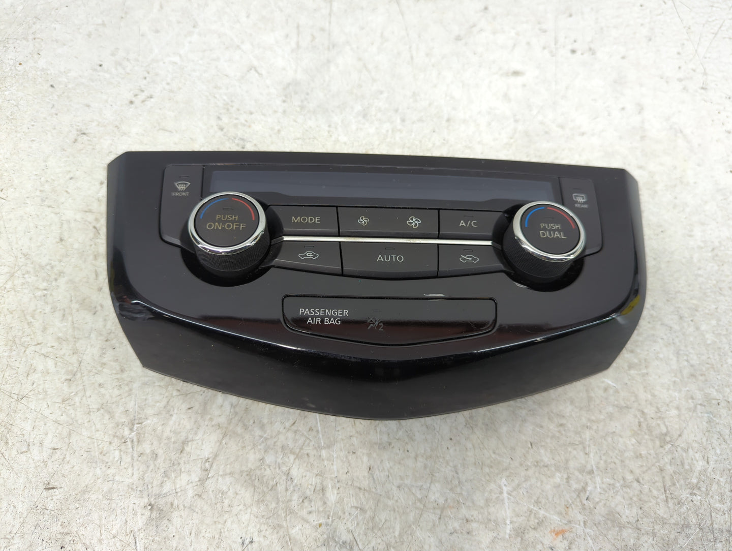 2017-2020 Nissan Rogue Climate Control Module Temperature AC/Heater Replacement P/N:27500 6MA0A Fits Fits 2017 2018 2019 202