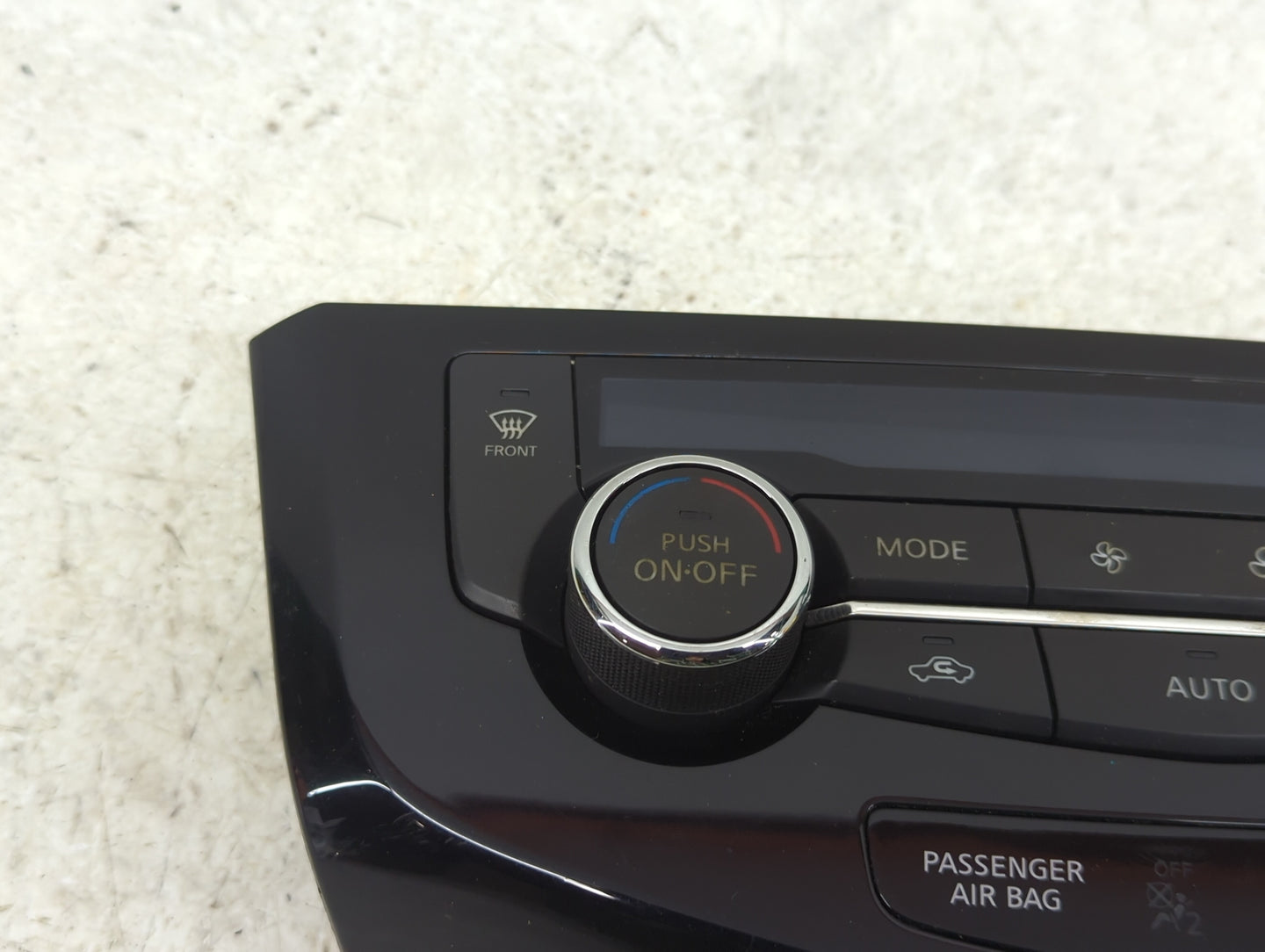 2017-2020 Nissan Rogue Climate Control Module Temperature AC/Heater Replacement P/N:27500 6MA0A Fits Fits 2017 2018 2019 202