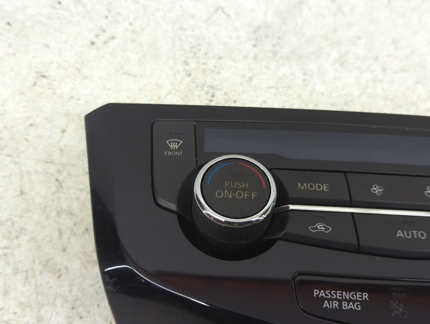 2017-2020 Nissan Rogue Climate Control Module Temperature AC/Heater Replacement P/N:27500 6MA0A Fits Fits 2017 2018 2019 202
