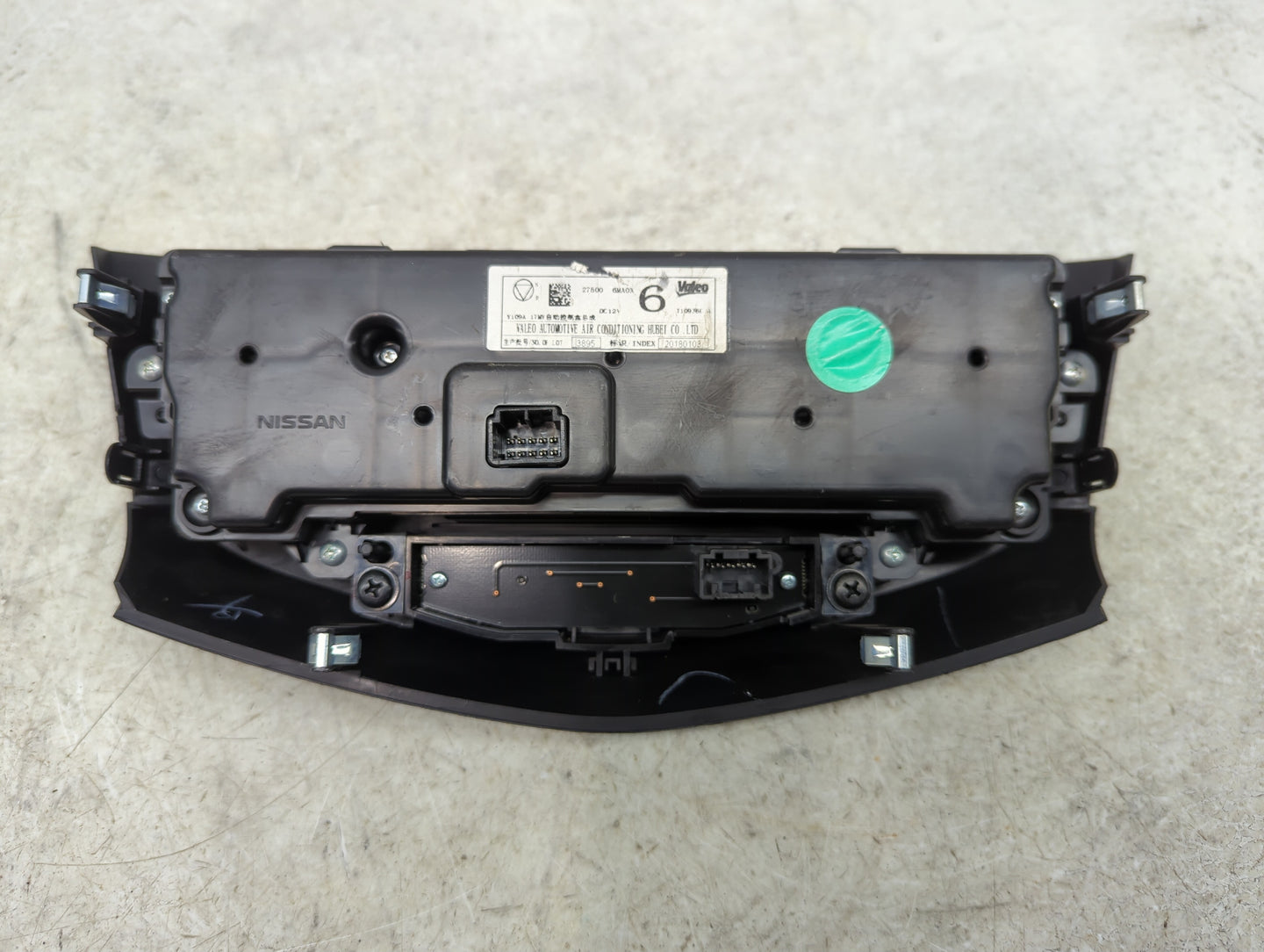2017-2020 Nissan Rogue Climate Control Module Temperature AC/Heater Replacement P/N:27500 6MA0A Fits Fits 2017 2018 2019 202