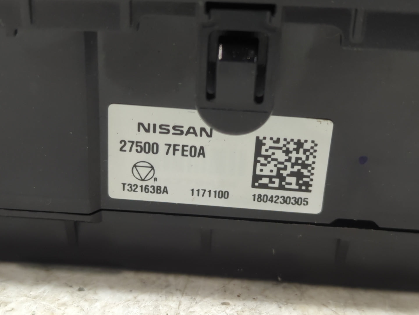 2017-2020 Nissan Rogue Climate Control Module Temperature AC/Heater Replacement P/N:27500 7FE0A Fits Fits 2017 2018 2019 202