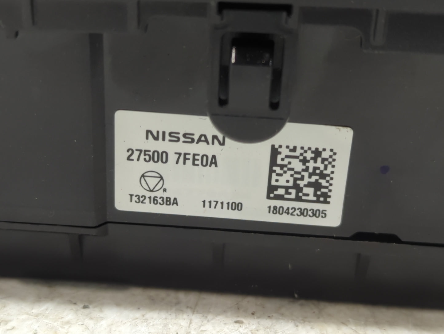 2017-2020 Nissan Rogue Climate Control Module Temperature AC/Heater Replacement P/N:27500 7FE0A Fits Fits 2017 2018 2019 202