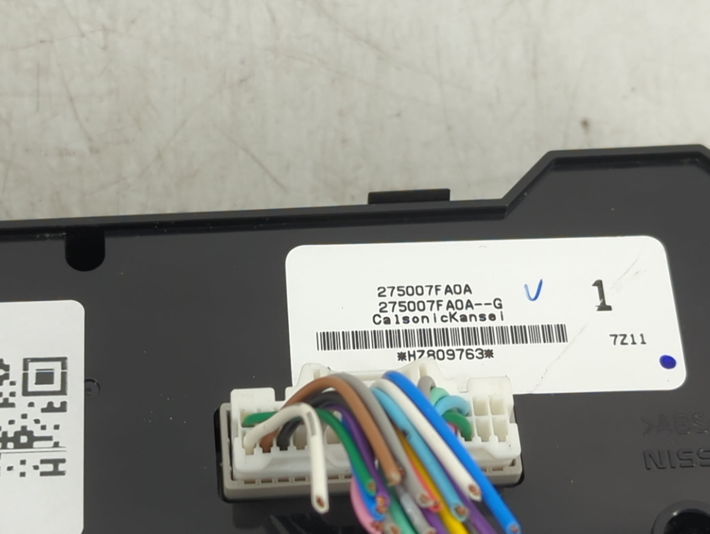 2017-2022 Nissan Rogue Climate Control Module Temperature AC/Heater Replacement P/N:275007FA0A Fits OEM Used Auto Parts - Oe